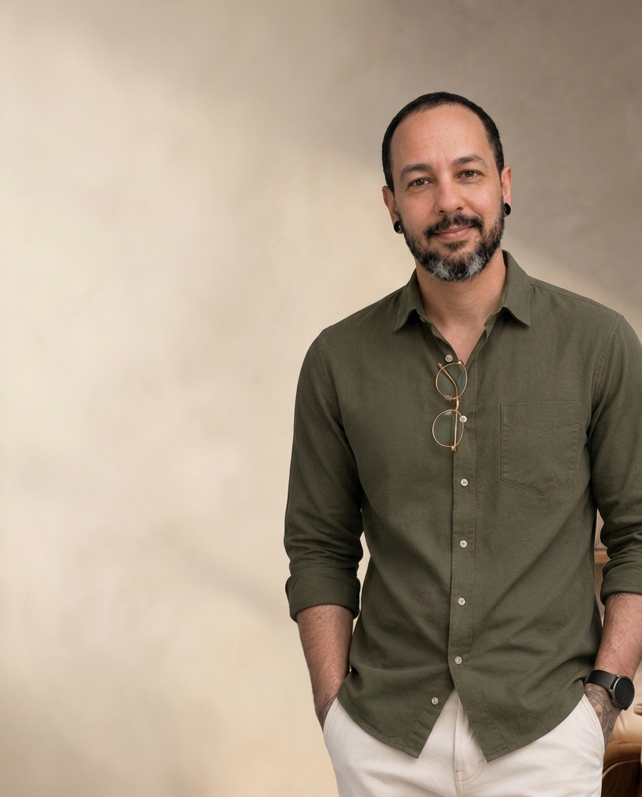 Guga Scarpatti, tatuador especialista em projetos autorais